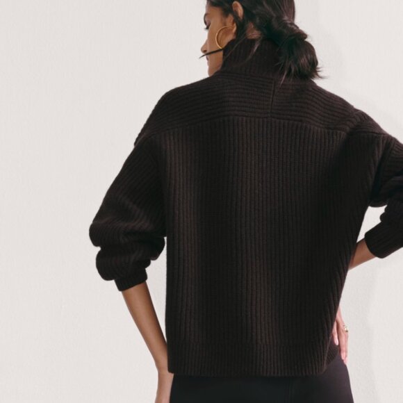 Everlane The Half-Zip Sweater in Luxe Merino - Picture 5 of 7